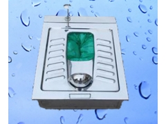 機械打包蹲便器節水節能，適用性強，衛生效果好