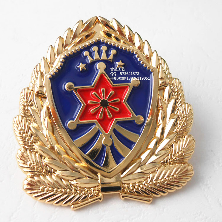 鋅合金壓鑄帽徽、立體LOGO肩章、公司領(lǐng)導(dǎo)胸標、軍用立體勛章