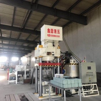 河北全自動(dòng)舔鹽磚壓塊機(jī)一模四出效率高Y